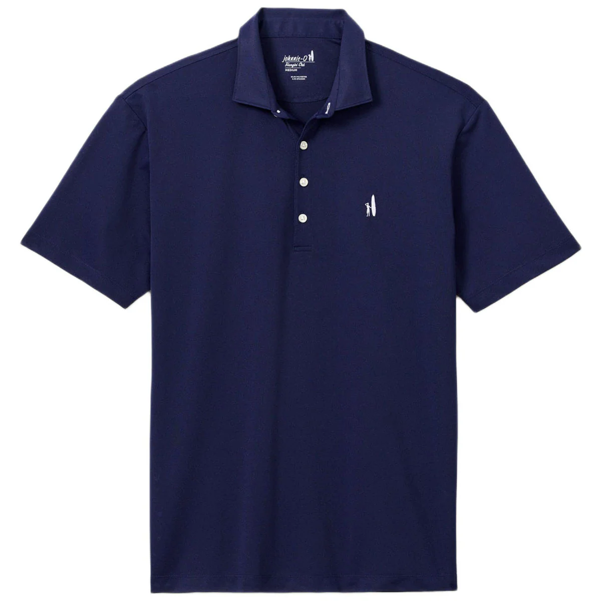 Johnnie-O Men's Navy Stevie Performance Mesh Polo