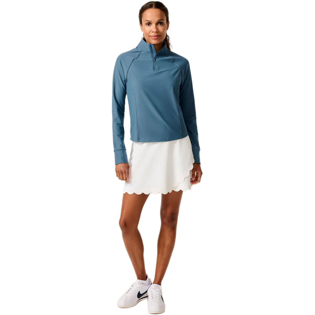 Johnnie-O Women's Bering Sea Jasmine Performance 1/4 Zip - Image 2