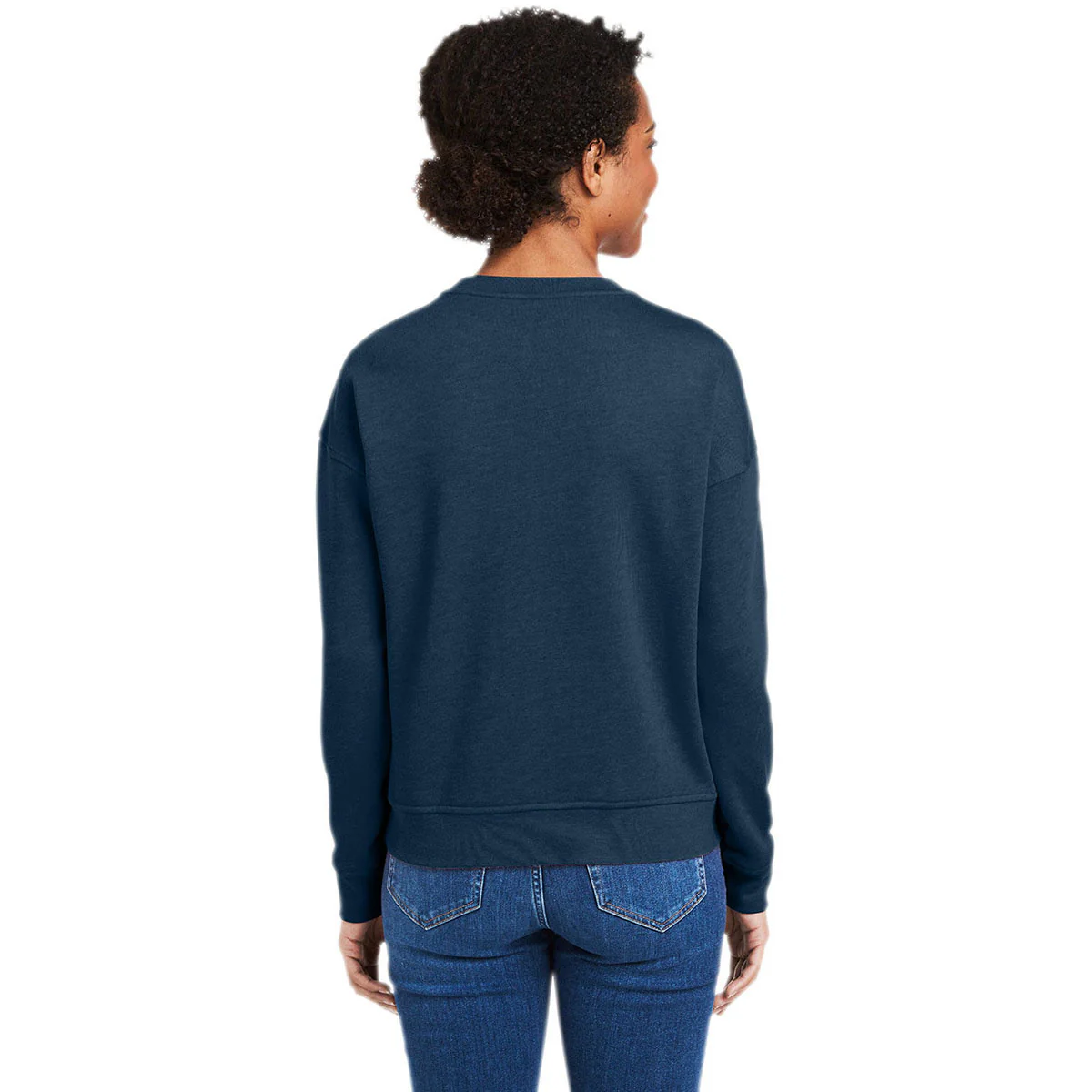Vineyard Vines Women's Vineyard Navy Garment-Dyed Crew - Image 2