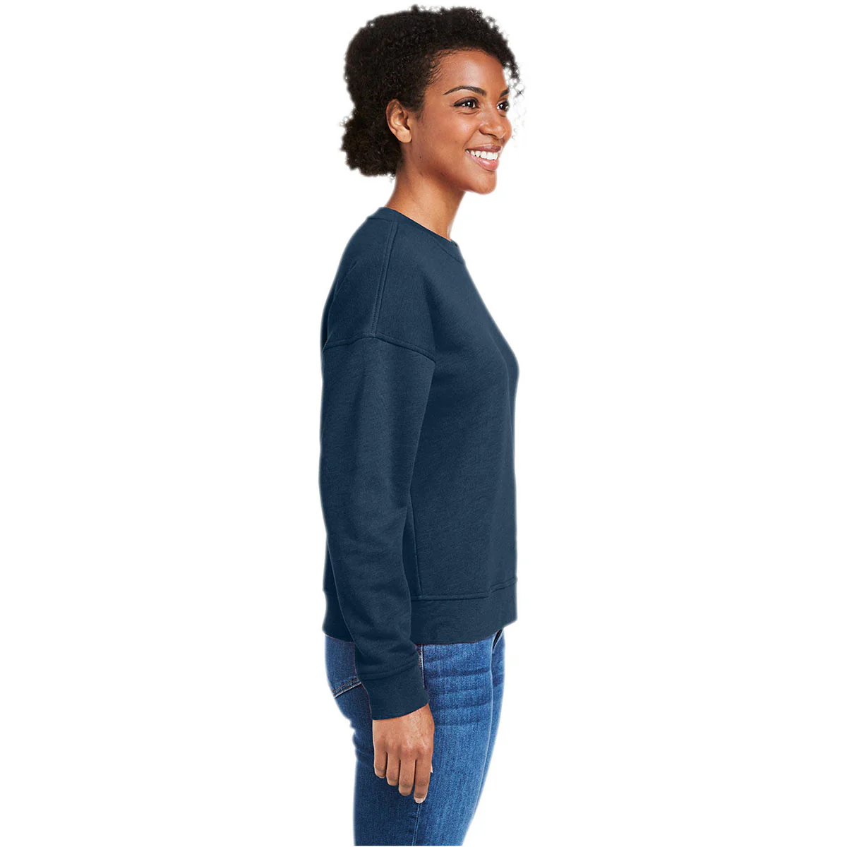 Vineyard Vines Women's Vineyard Navy Garment-Dyed Crew - Image 3