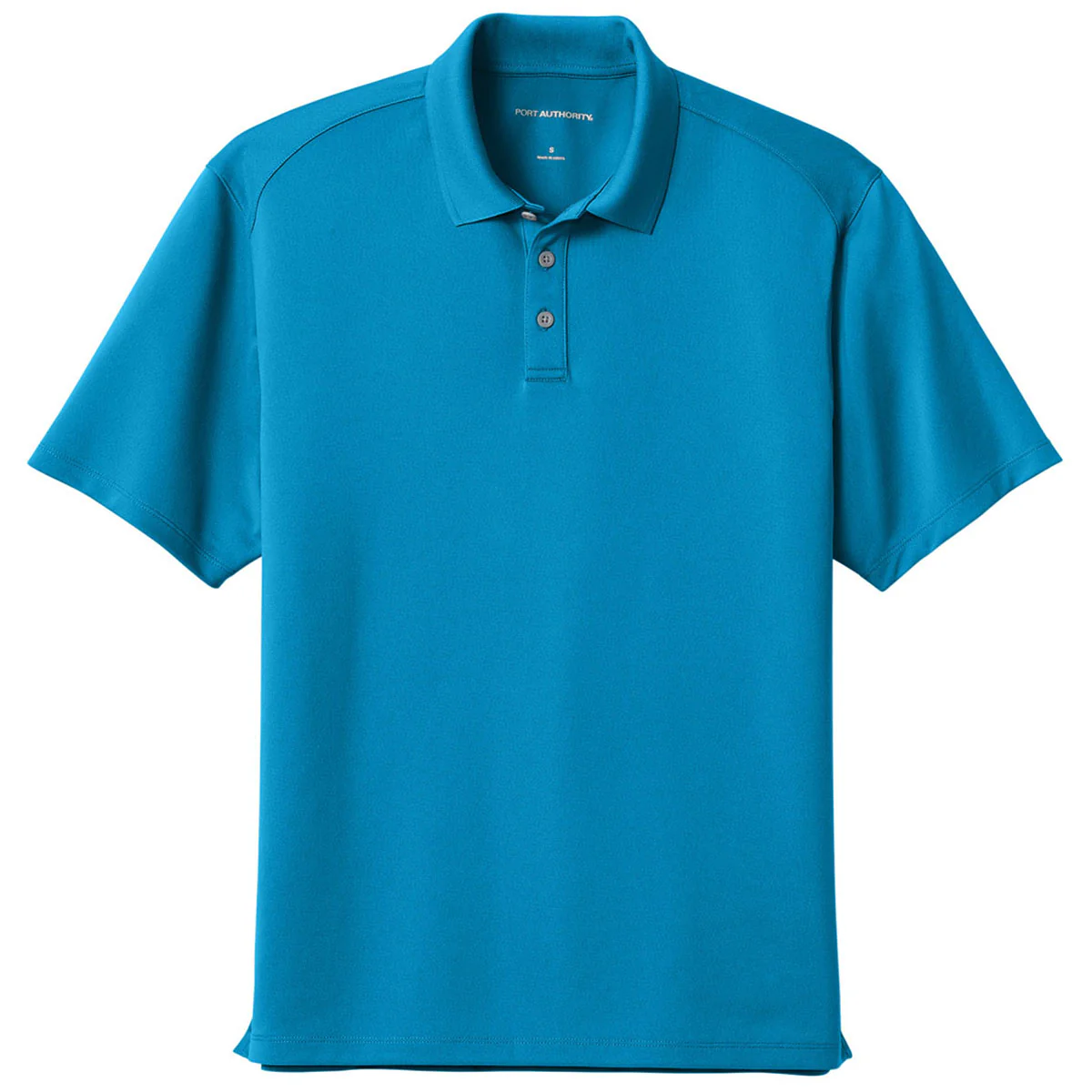 Port Authority Men's Parcel Blue Wearever Performance Pique Polo