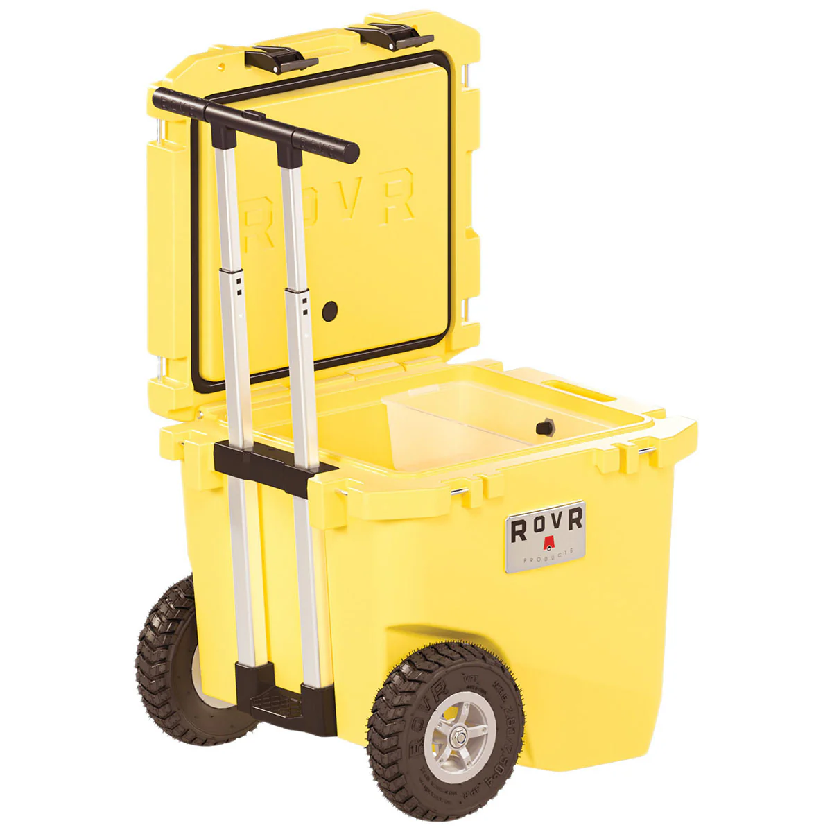 RovR Yellow RollR 45qt Wheeled Hard Cooler - Image 6