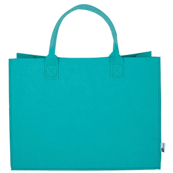 Logomark Green Remy Recycled Gussetted Tote Bag