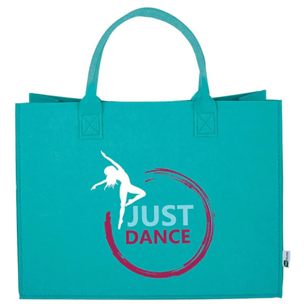 Logomark Green Remy Recycled Gussetted Tote Bag - Image 2