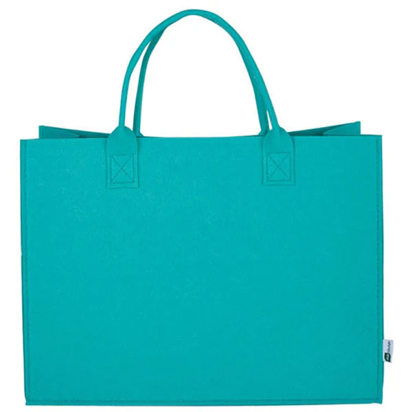 Logomark Green Remy Recycled Gussetted Tote Bag - Image 3