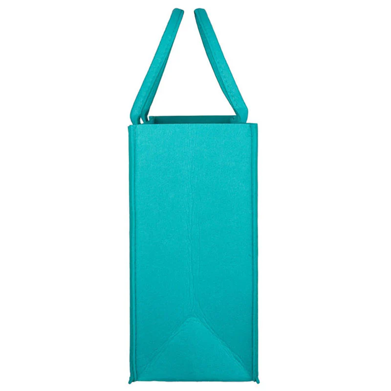 Logomark Green Remy Recycled Gussetted Tote Bag - Image 5