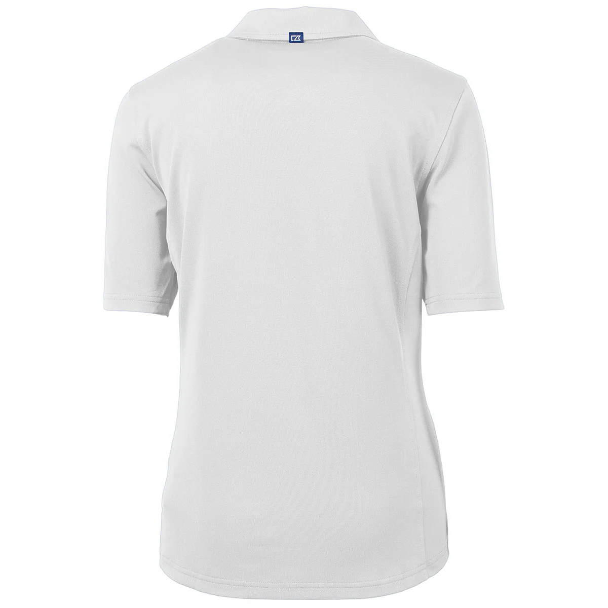 Cutter & Buck Women's White Virtue Eco Pique Recycled Polo - Image 2