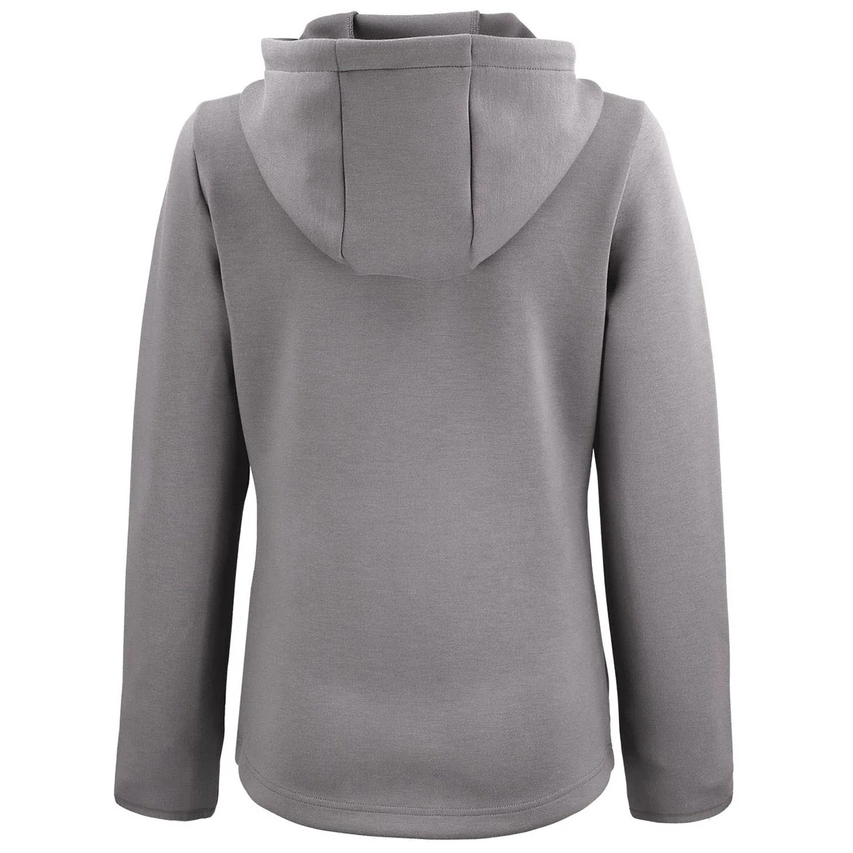 Cutter & Buck Women's Elemental Grey Roam Epic Comfort Recycled Full Zip Hooded Jacket - Image 2