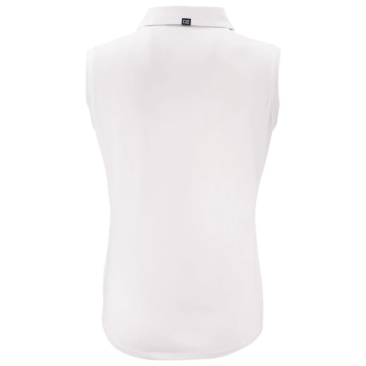 Cutter & Buck Women's White Forge Eco Stretch Recycled Sleeveless Polo - Image 2