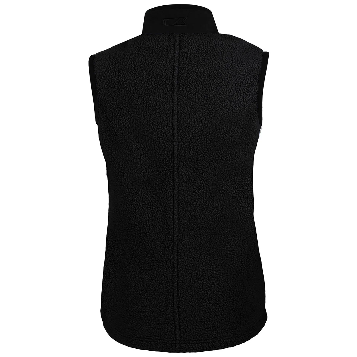Cutter & Buck Women's Black Cascade Eco Sherpa Fleece Vest - Image 2
