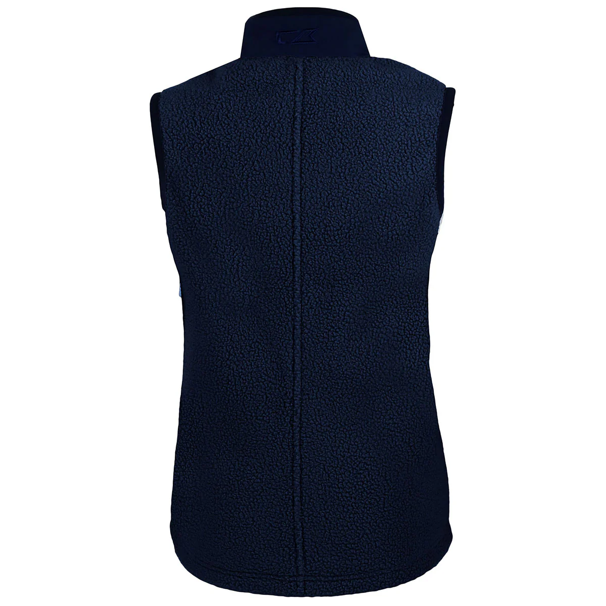 Cutter & Buck Women's Navy Blue Cascade Eco Sherpa Fleece Vest - Image 2
