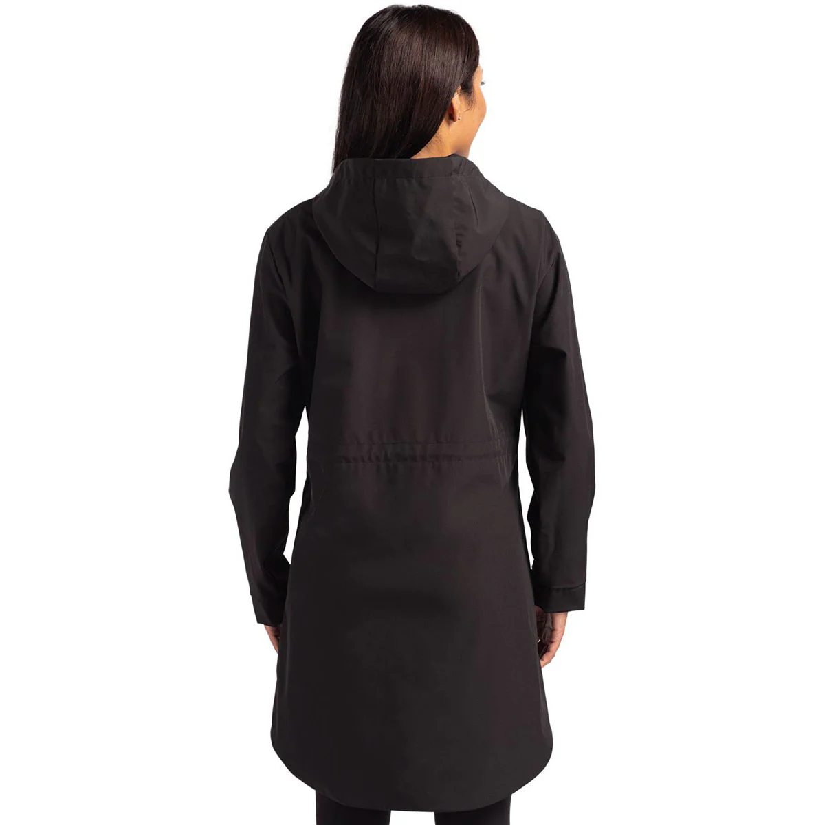Cutter & Buck Women's Black Camano Everyday Stretch Recycled Water Resistant Jacket - Image 4