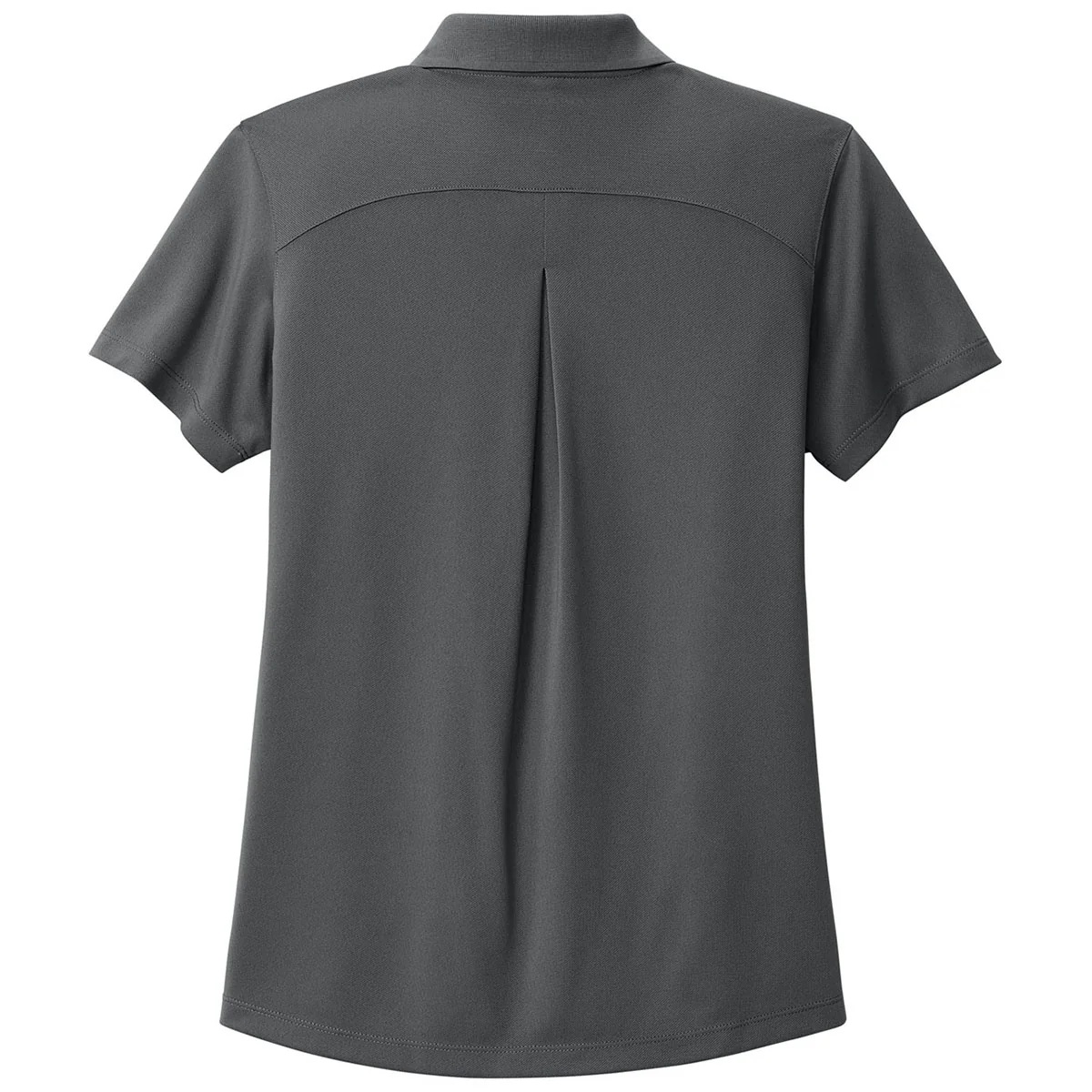 Port Authority Women's Storm Grey Wearever Performance Pique Polo - Image 2