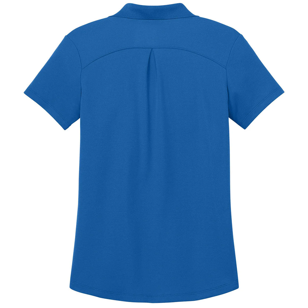 Port Authority Women's Strong Blue Plaited Pique Polo - Image 2