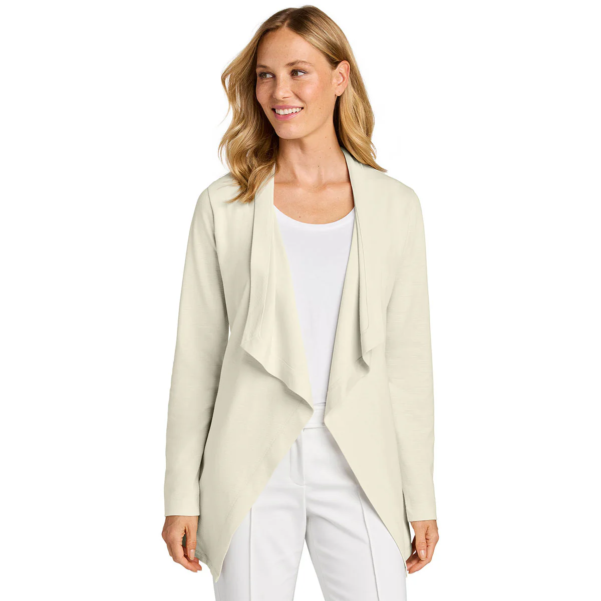 Port Authority Women's Parchment Breakwater Open Cardigan - Image 3