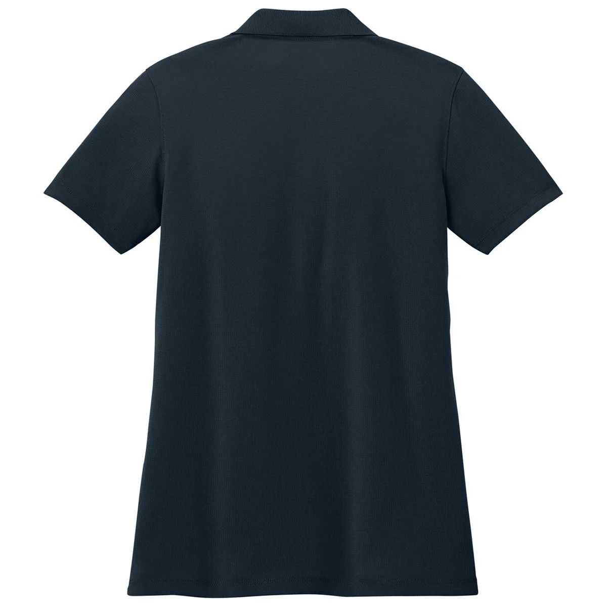 Port Authority Women's Night Navy Dry Zone Stain-Release Grid Polo - Image 2
