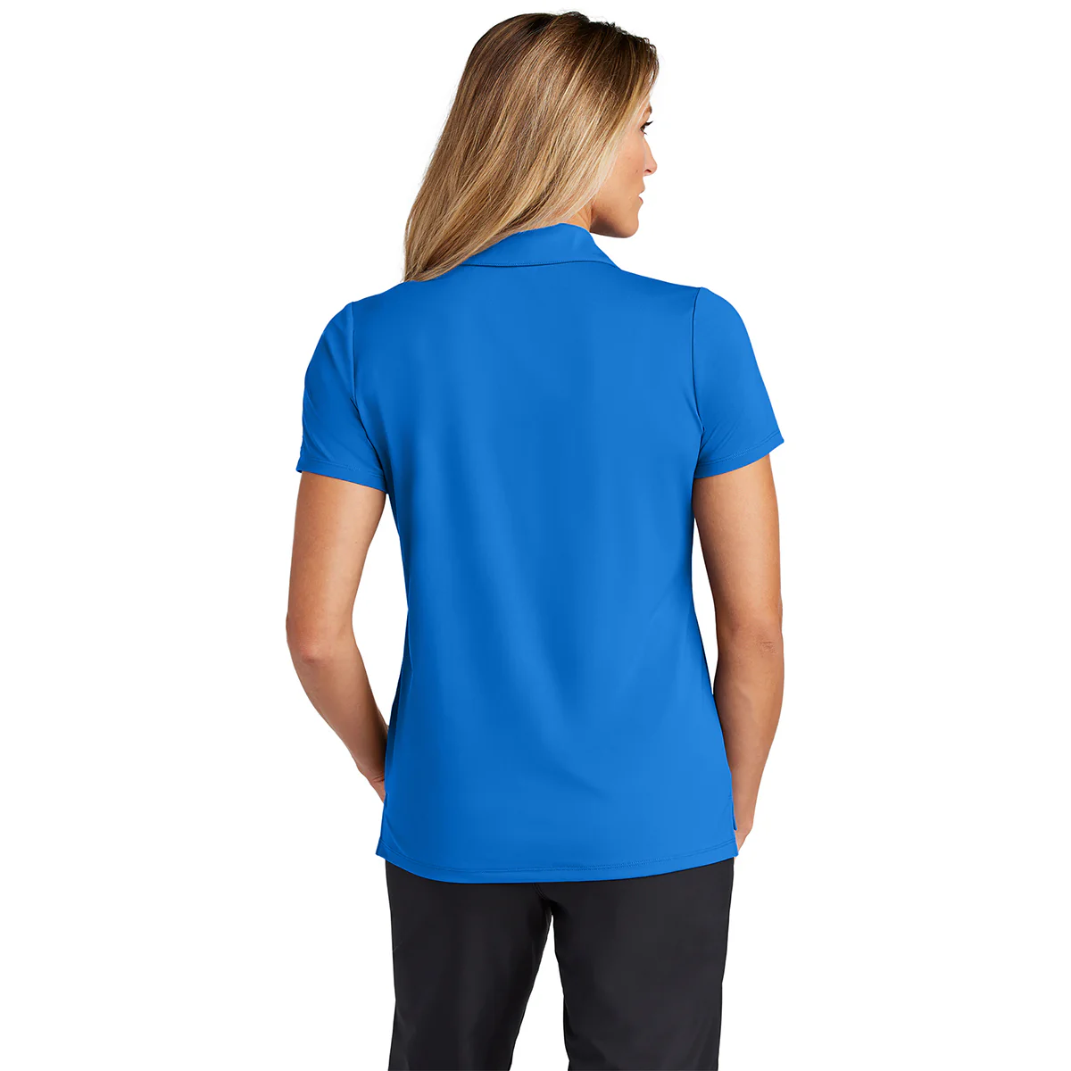 OGIO Women's Cobalt Blue Regain Polo - Image 4