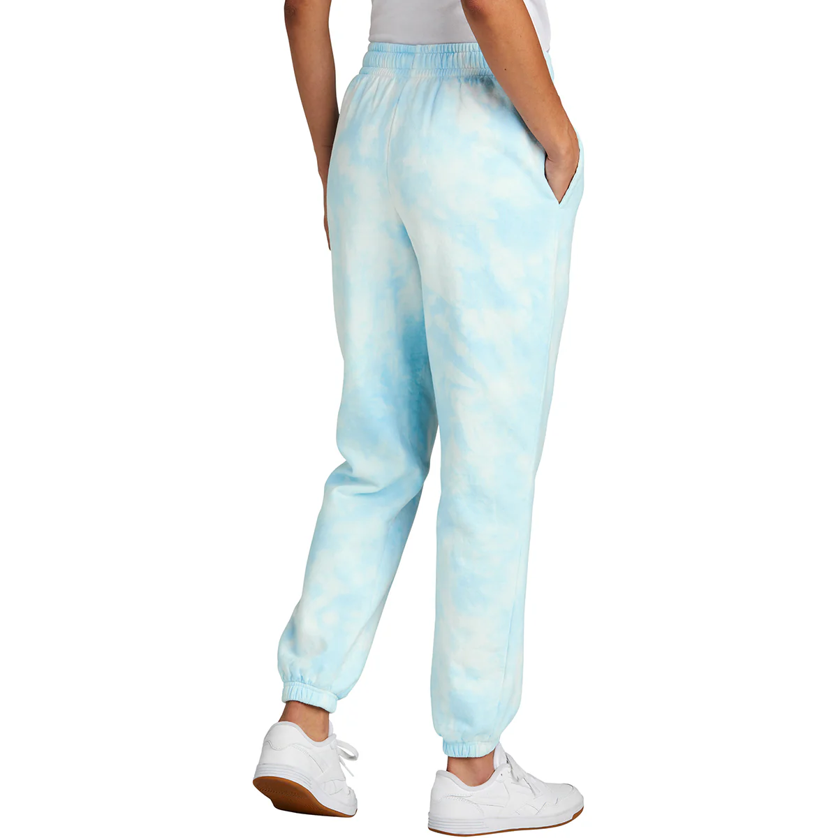 Port & Company Women's Glacier Beach Wash Cloud Tie-Dye Sweatpant - Image 4