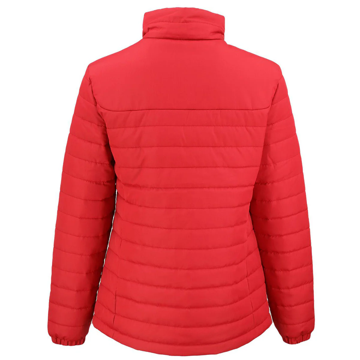 Clique Women's Red Elevation Eco Full Zip Puffer Jacket - Image 2