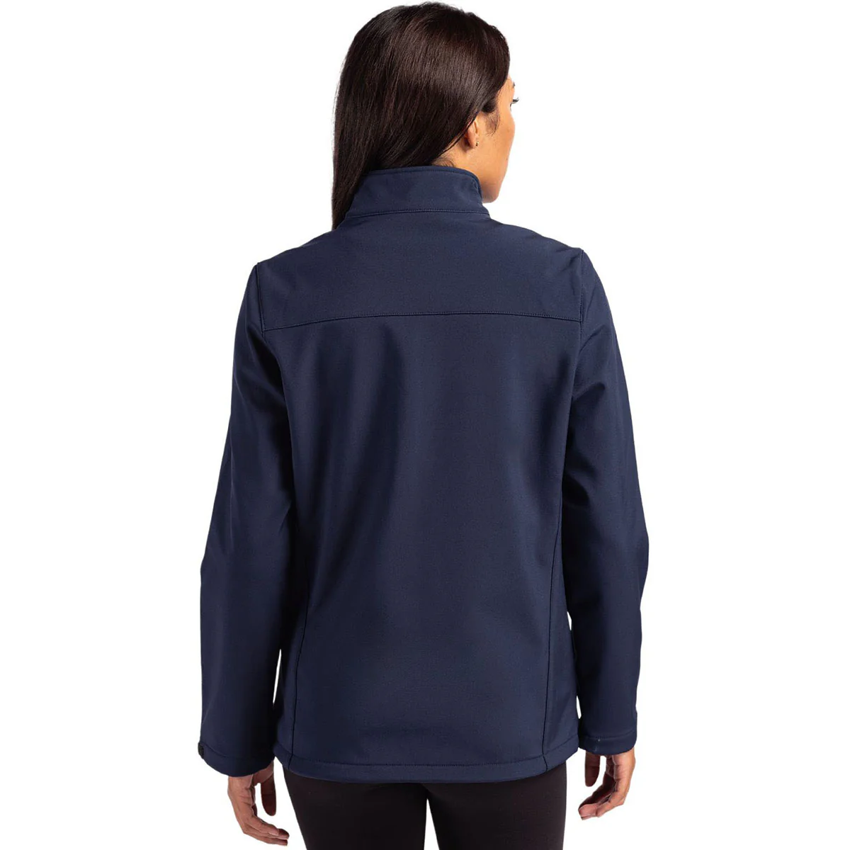 Clique Women's Dark Navy Tempest Waterproof Full Zip Softshell Jacket - Image 4