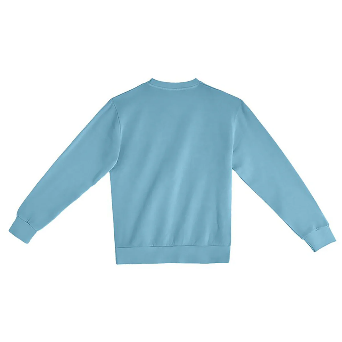 Lane Seven Unisex Pebble Blue Pigment-Dyed Crewneck Sweatshirt - Image 2