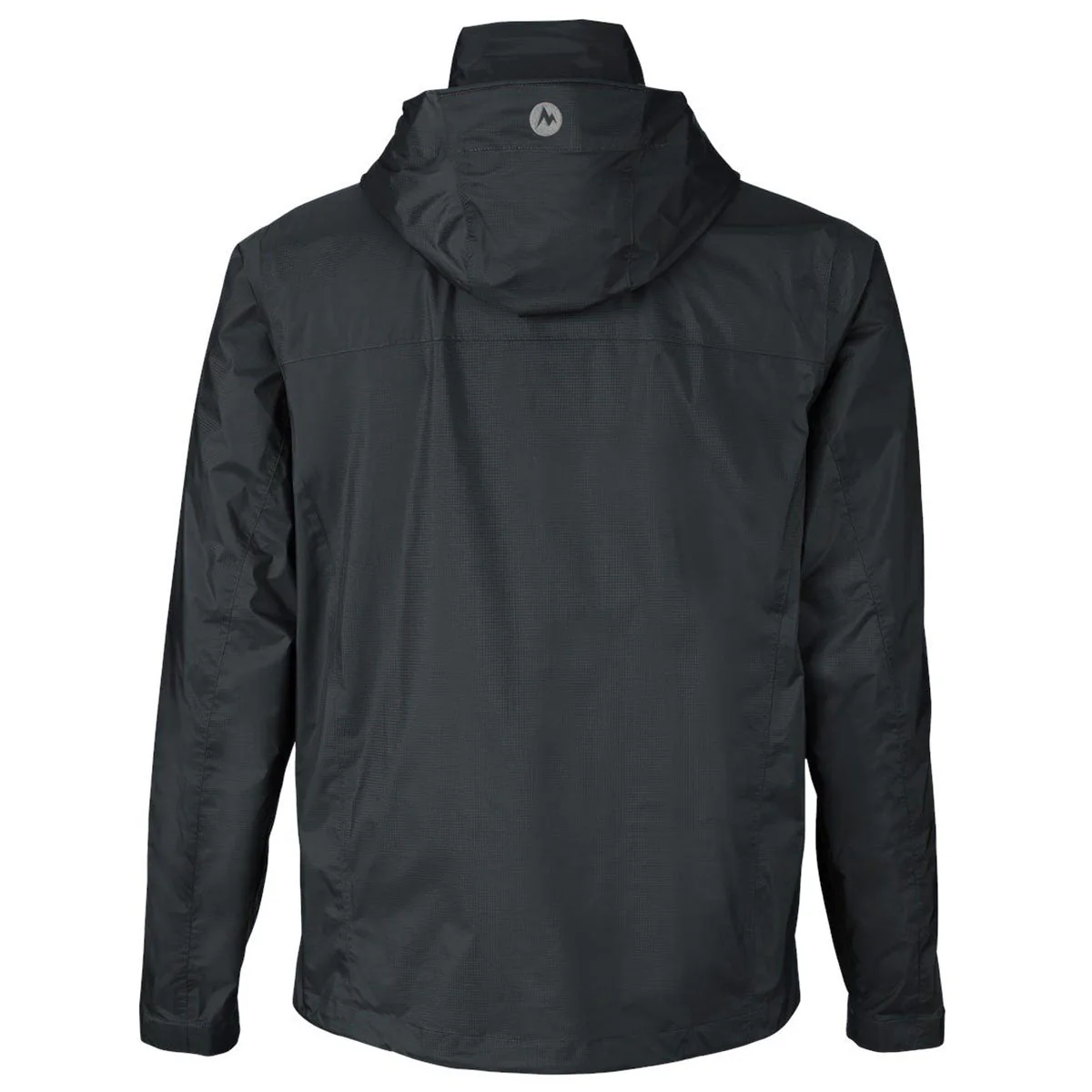 Marmot Men's Black PreCip Eco Packable Rain Jacket - Image 2
