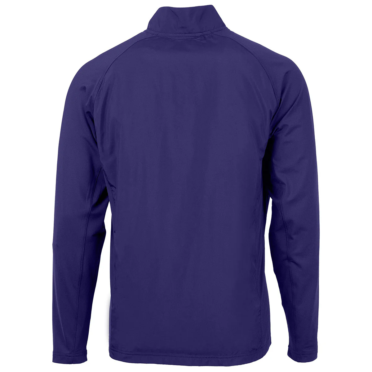 Cutter & Buck Men's College Purple Adapt Eco Knit Hybrid Recycled Full Zip Jacket - Image 2
