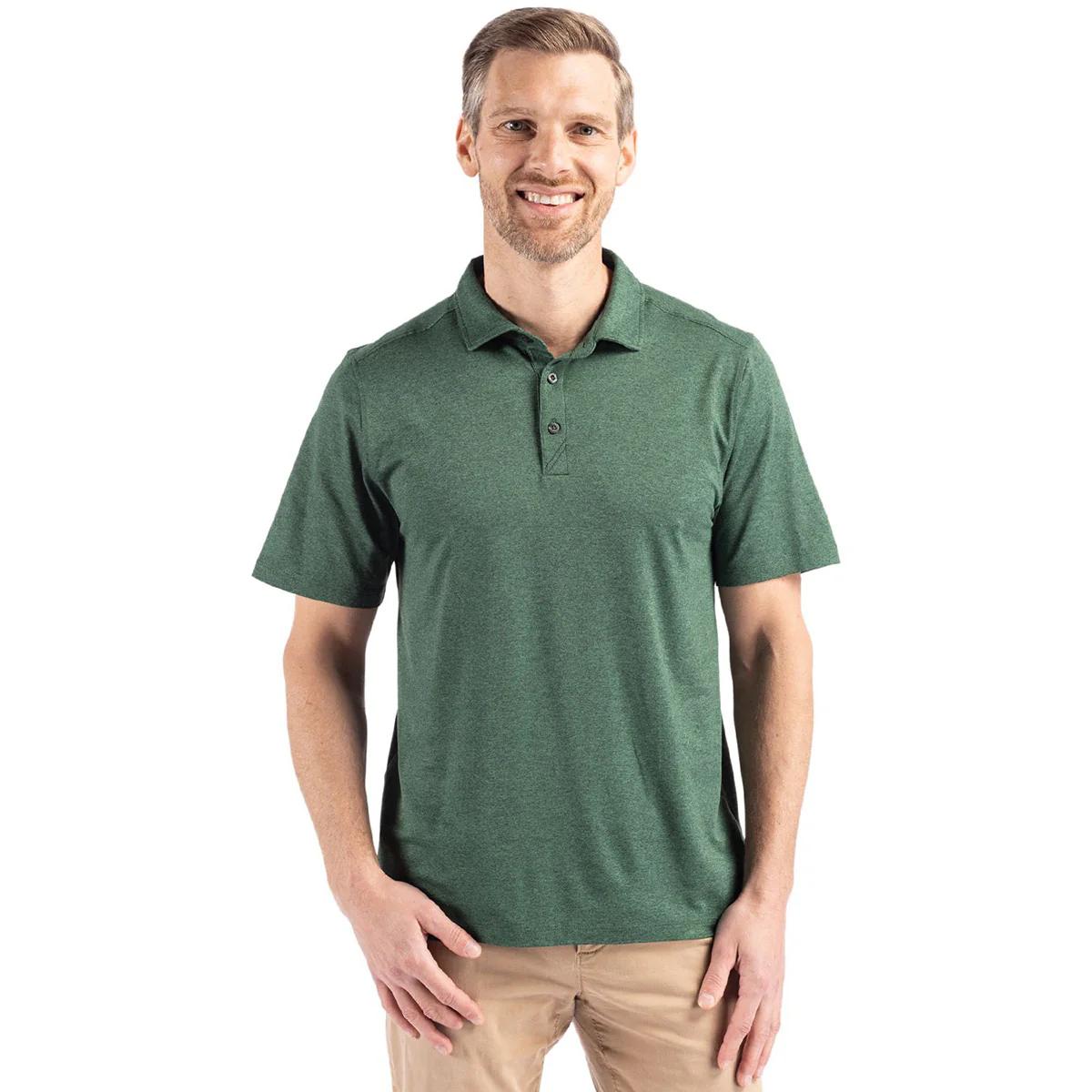 Cutter & Buck Men's Hunter Coastline Epic Comfort Eco Recycled Polo - Image 3