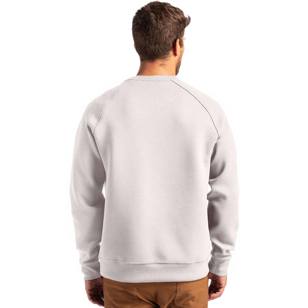 Cutter & Buck Men's Solitare Roam Recycled Crew Neck Pullover - Image 4
