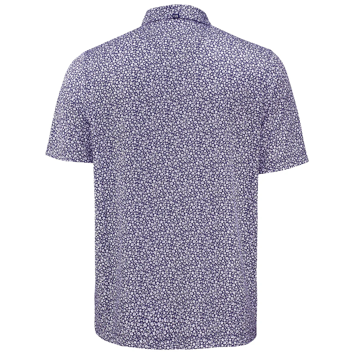 Cutter & Buck Men's College Purple Pike Eco Flora Print Polo - Image 2