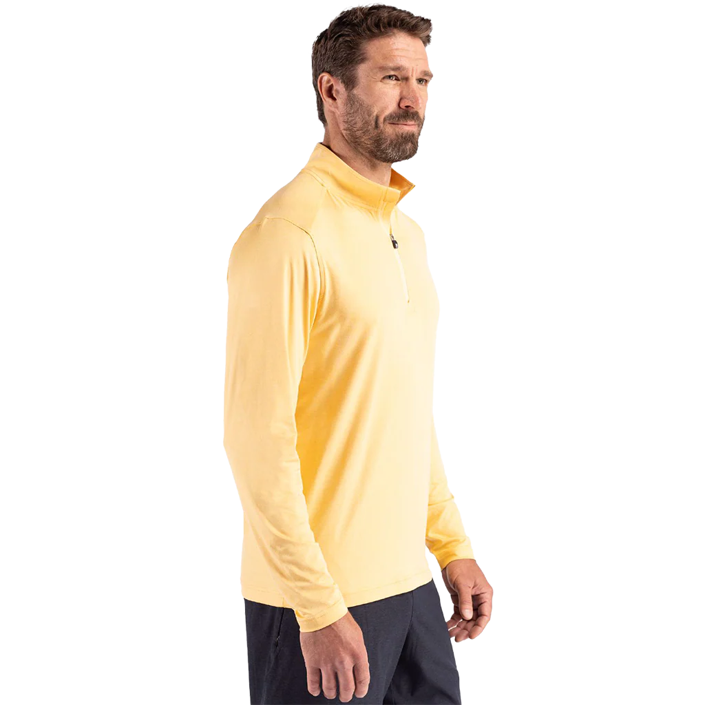 Cutter & Buck Men's Desert Coastline Epic Comfort Recycled Quarter Zip - Image 3