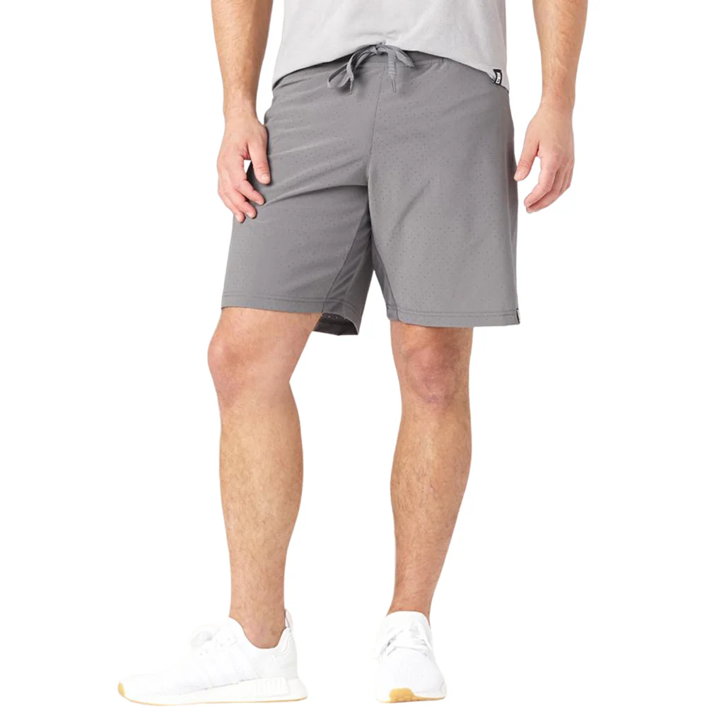 Glyder Men's Smoke Grey Kodiak Cooling Short - Image 2