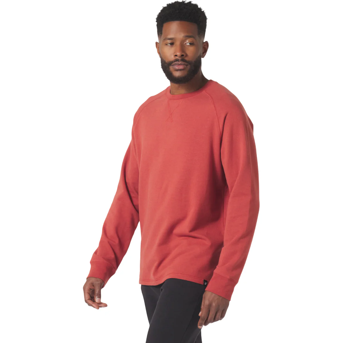 Glyder Men's Brick Red Dakota Crew Neck - Image 3