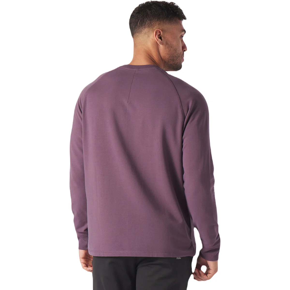 Glyder Men's Berry Wine Dakota Crew Neck - Image 2