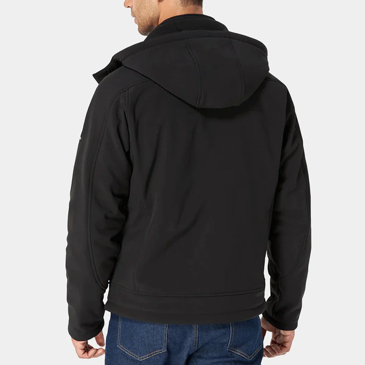 Ororo Men's Black Classic Heated Jacket - Image 3