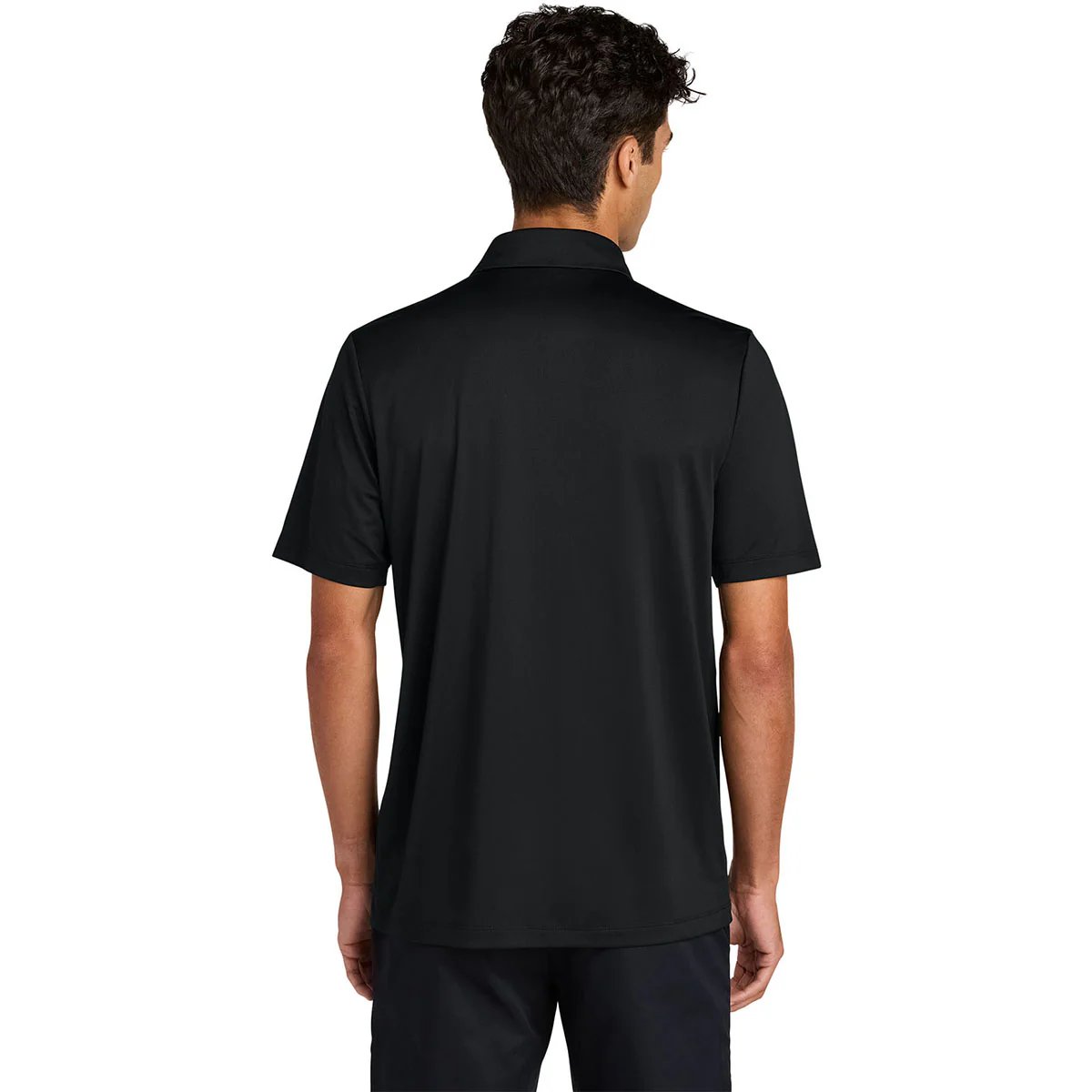Mercer+Mettle Men's Deep Black Recharge Jersey Polo - Image 4