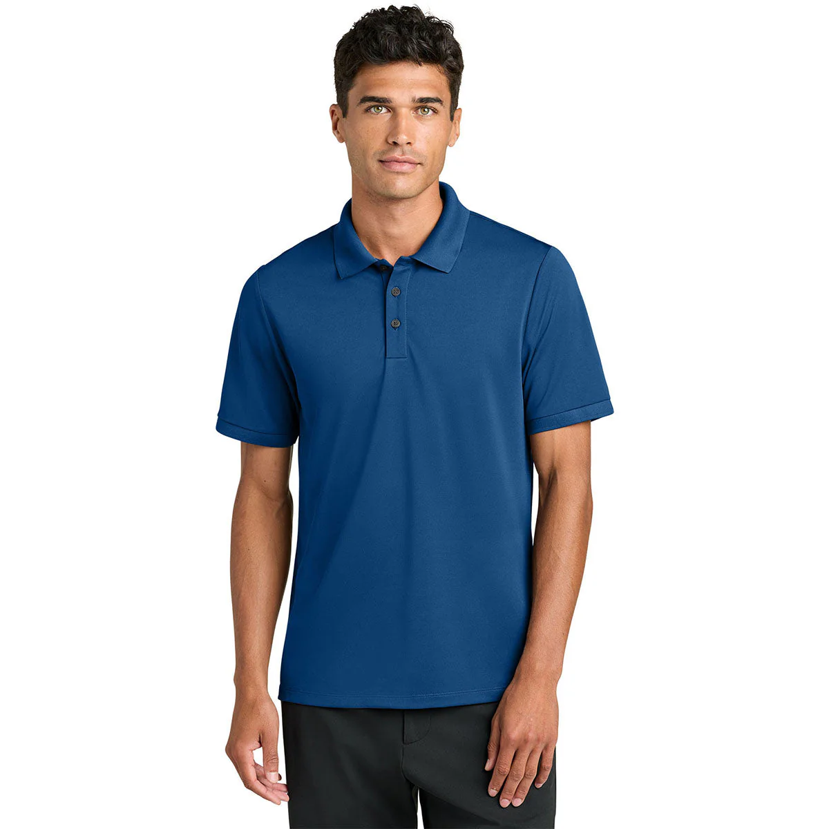 Mercer+Mettle Men's True Blue Everyday Performance Polo - Image 3