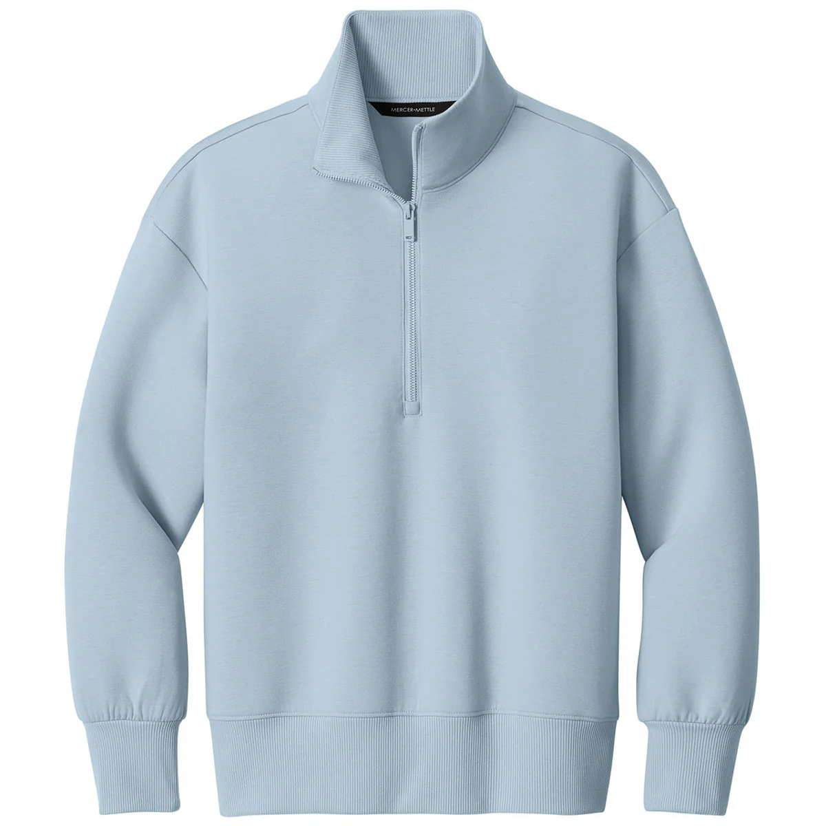 Mercer+Mettle Women's Celestial Blue Soft Spacer 1/4-Zip