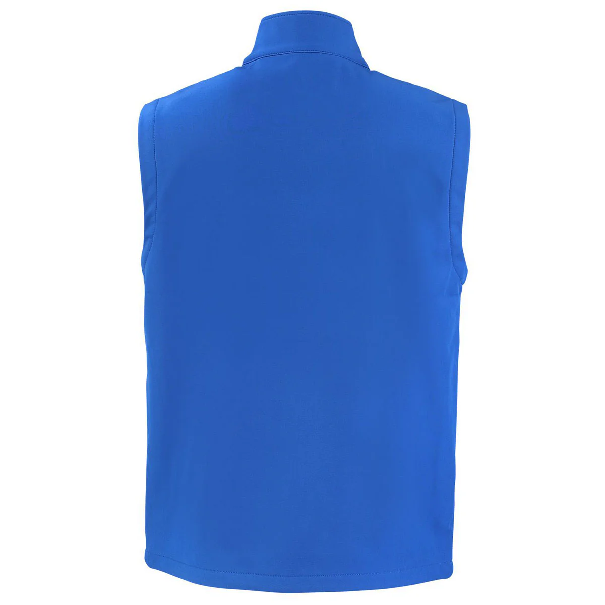 Clique Men's Royal Blue/Black Tempo Stretch Full Zip Softshell Vest - Image 2