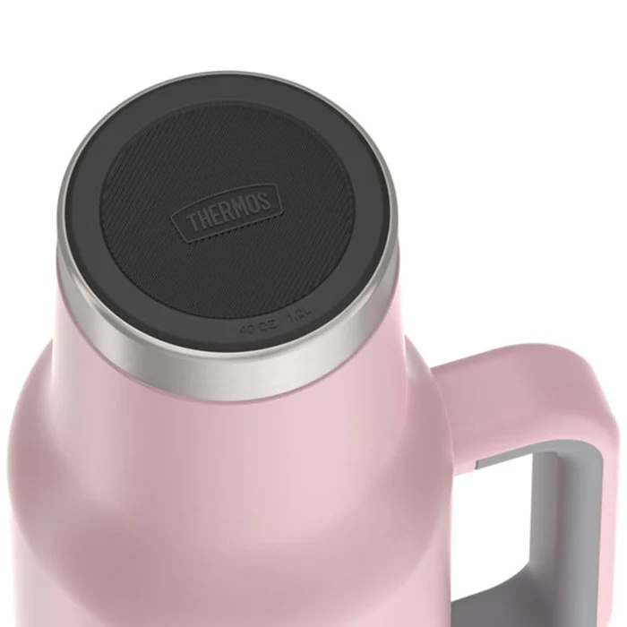 Thermos Sunset Pink 40oz Stainless Steel Cup Holder Mug - Image 6