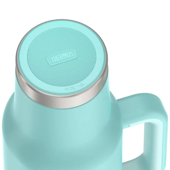 Thermos Sea Green 40oz Stainless Steel Cup Holder Mug - Image 6