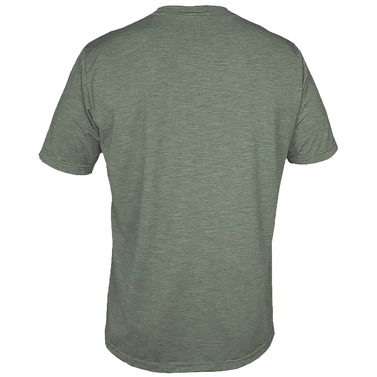 ANETIK Men's Dark Olive Heathered Low Pro Tech T-Shirt - Image 2