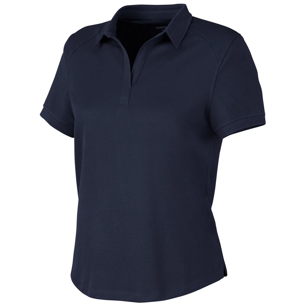 North End Women's Classic Navy Express Tech Performance Polo - Image 3