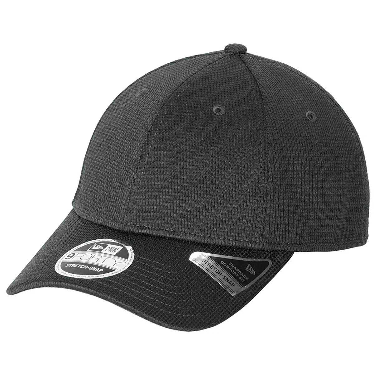 New Era Charcoal Pivot Stretch Band Snapback Cap - Image 6