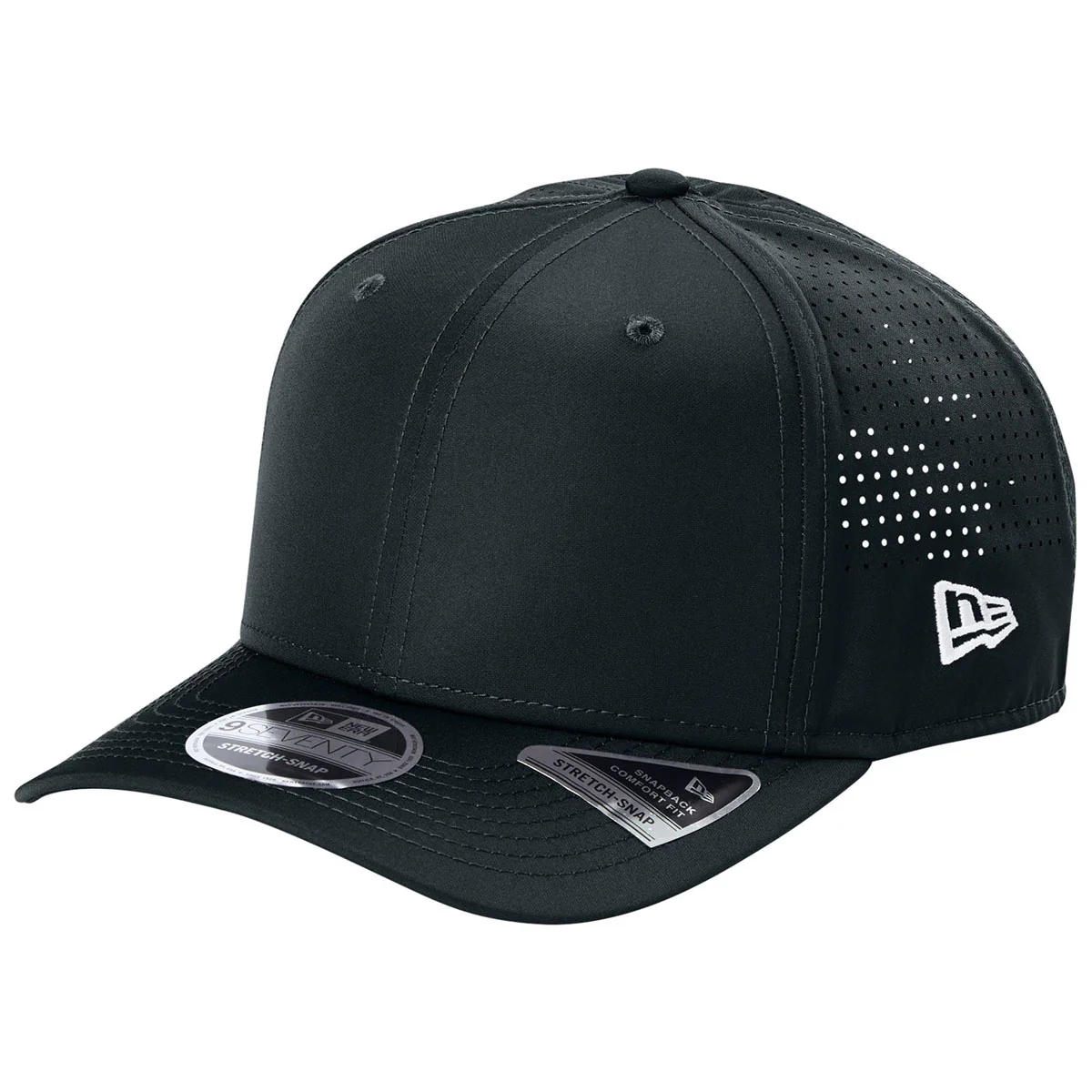 New Era Deep Navy 9SEVENTY Perforated Snapback Cap - Image 2