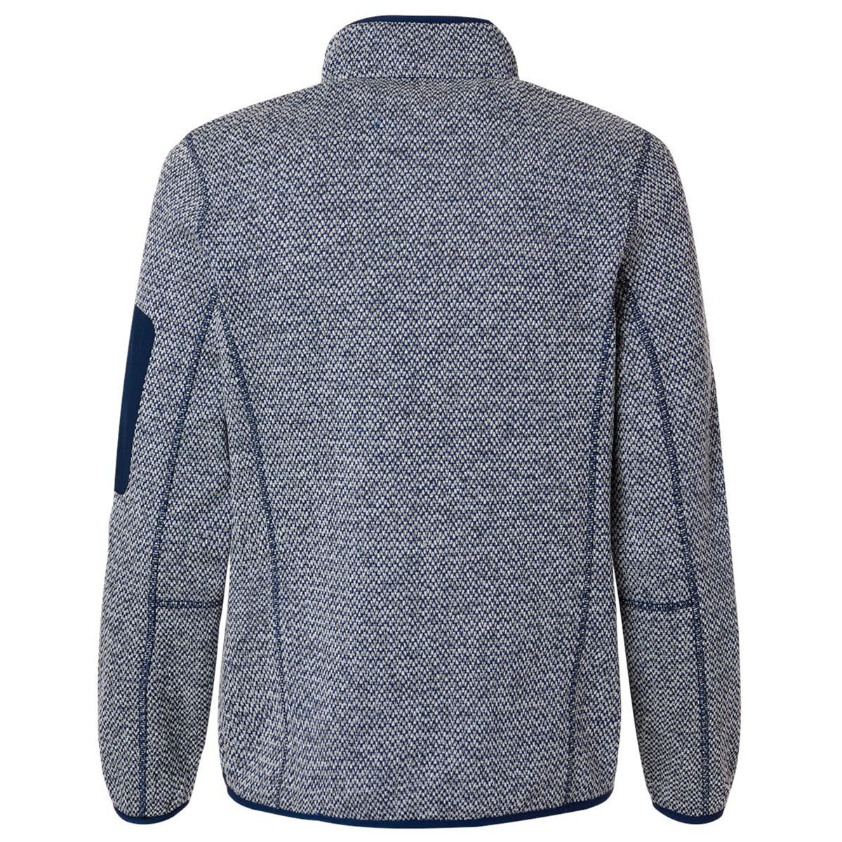 North End Women's Classic Navy/White Jasper Full-Zip Fleece Jacket - Image 2