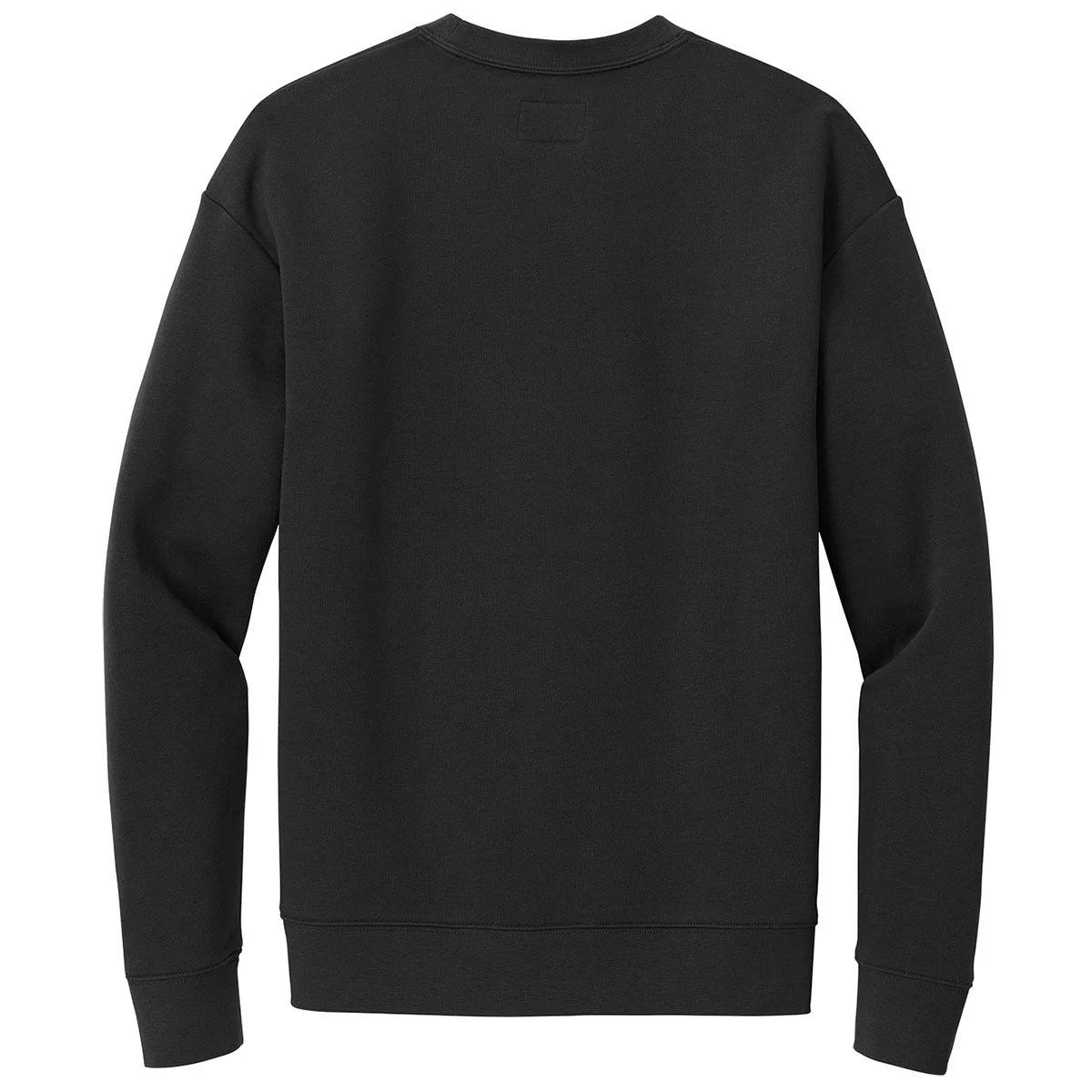 New Era Men's Black Heritage Fleece Pocket Crew - Image 2