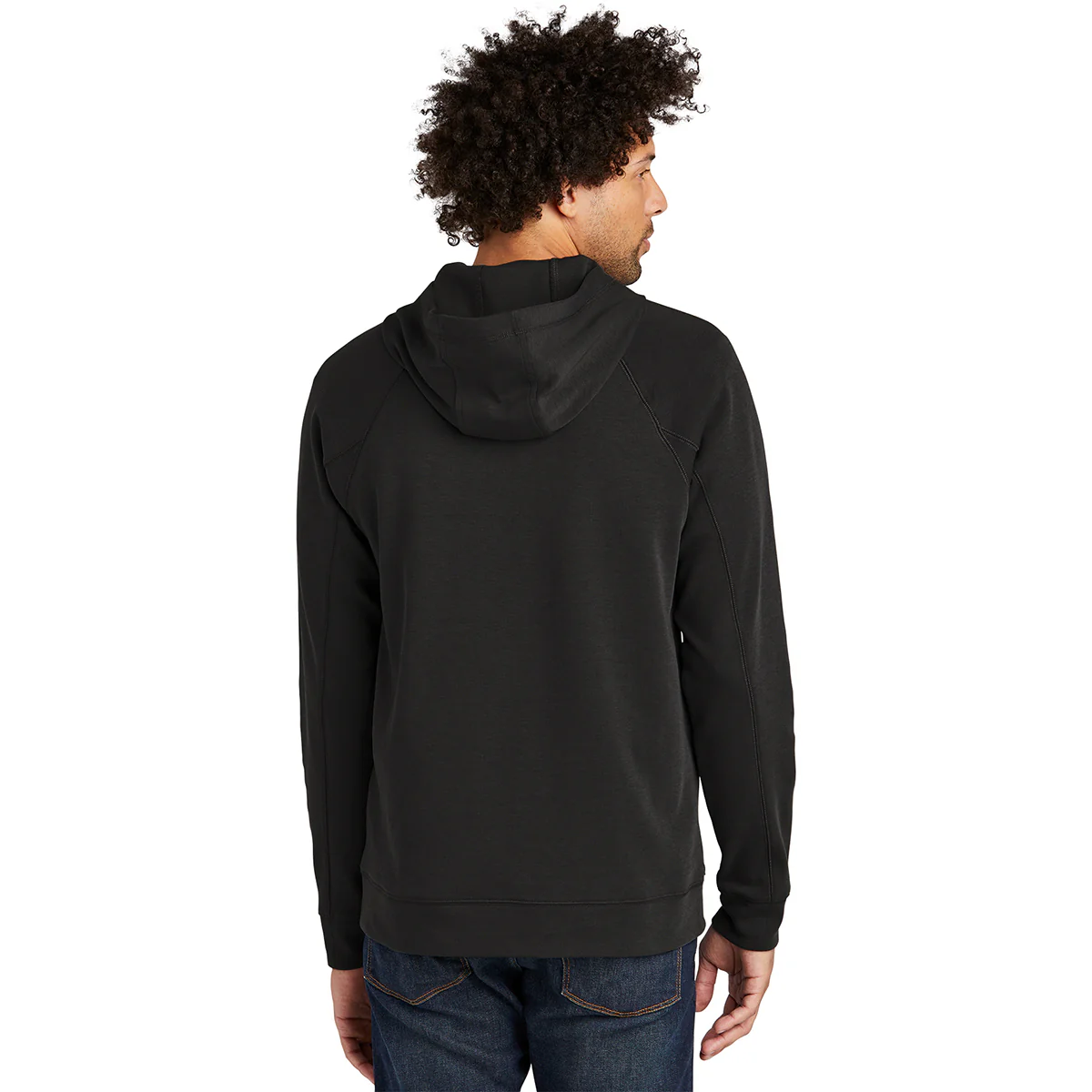 New Era Men's Black STS 1/4-Zip Hoodie - Image 4