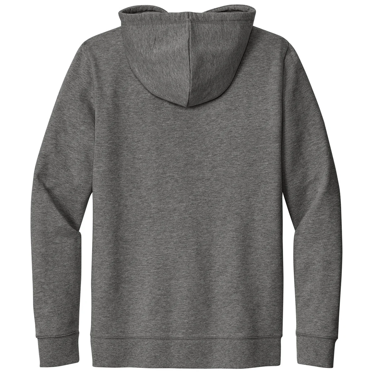 New Era Men's Dark Heather Grey Comback Fleece Pullover Hoodie - Image 2