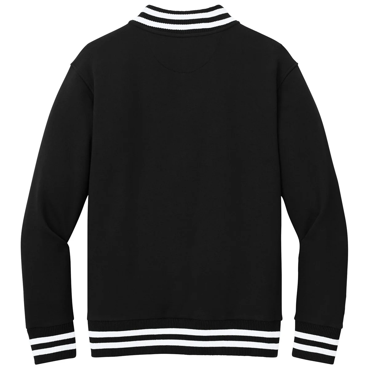 New Era Men's Black Varsity Heavyweight Fleece Jacket - Image 2